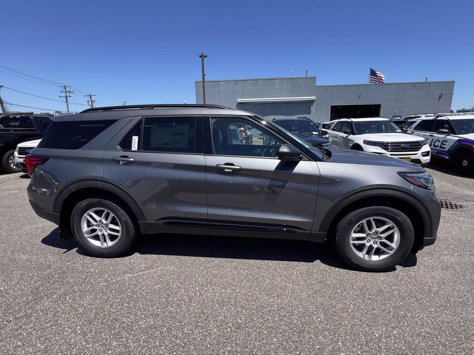 2026 Gray Ford Explorer Active 4X4 SUV