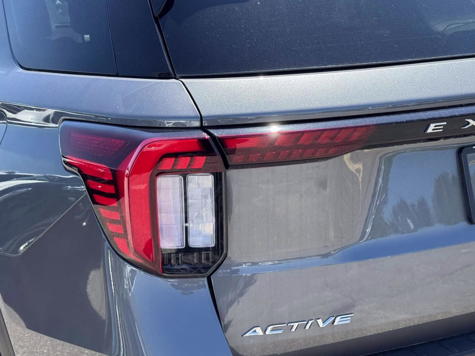 2026 Gray Ford Explorer Active 4X4 SUV