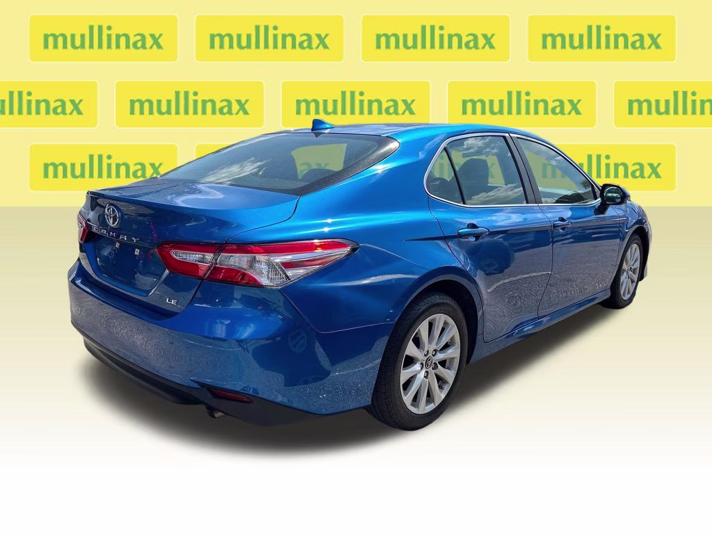 2019 Blue Streak Metallic Toyota Camry LE FWD Sedan