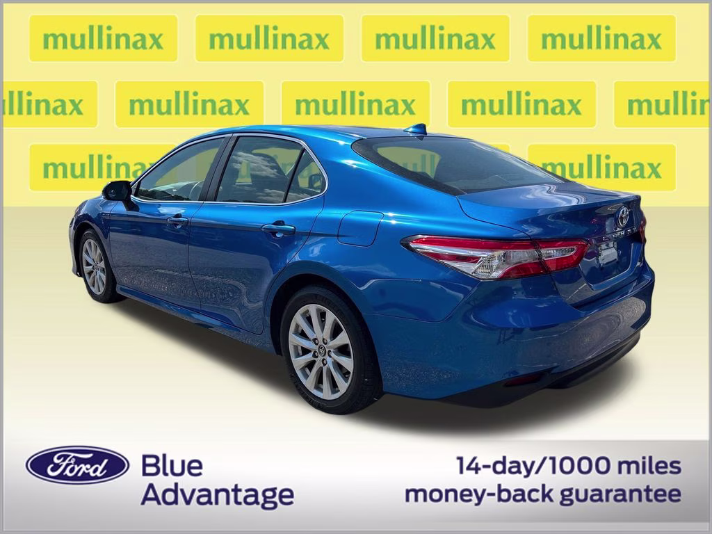 2019 Blue Streak Metallic Toyota Camry LE FWD Sedan