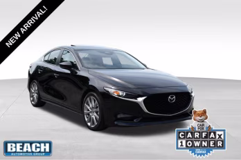 2025 Jet Black Mica Mazda Mazda3 2.5 S Preferred Package FWD Sedan