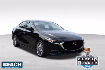 2025 Jet Black Mica Mazda Mazda3 2.5 S Preferred Package FWD Sedan