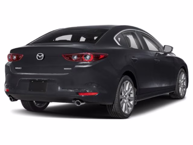 2025 Jet Black Mica Mazda Mazda3 2.5 S Preferred Package FWD Sedan