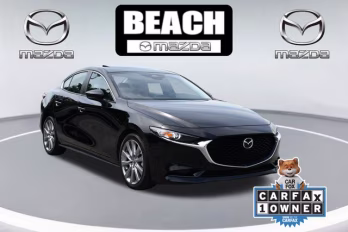 2025 Jet Black Mica Mazda Mazda3 2.5 S Preferred Package FWD Sedan