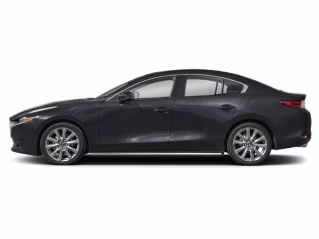 2025 Jet Black Mica Mazda Mazda3 2.5 S Preferred Package FWD Sedan