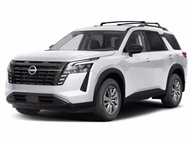2026 Everest White Pearl Tricoat Nissan Pathfinder SV 4X4 SUV