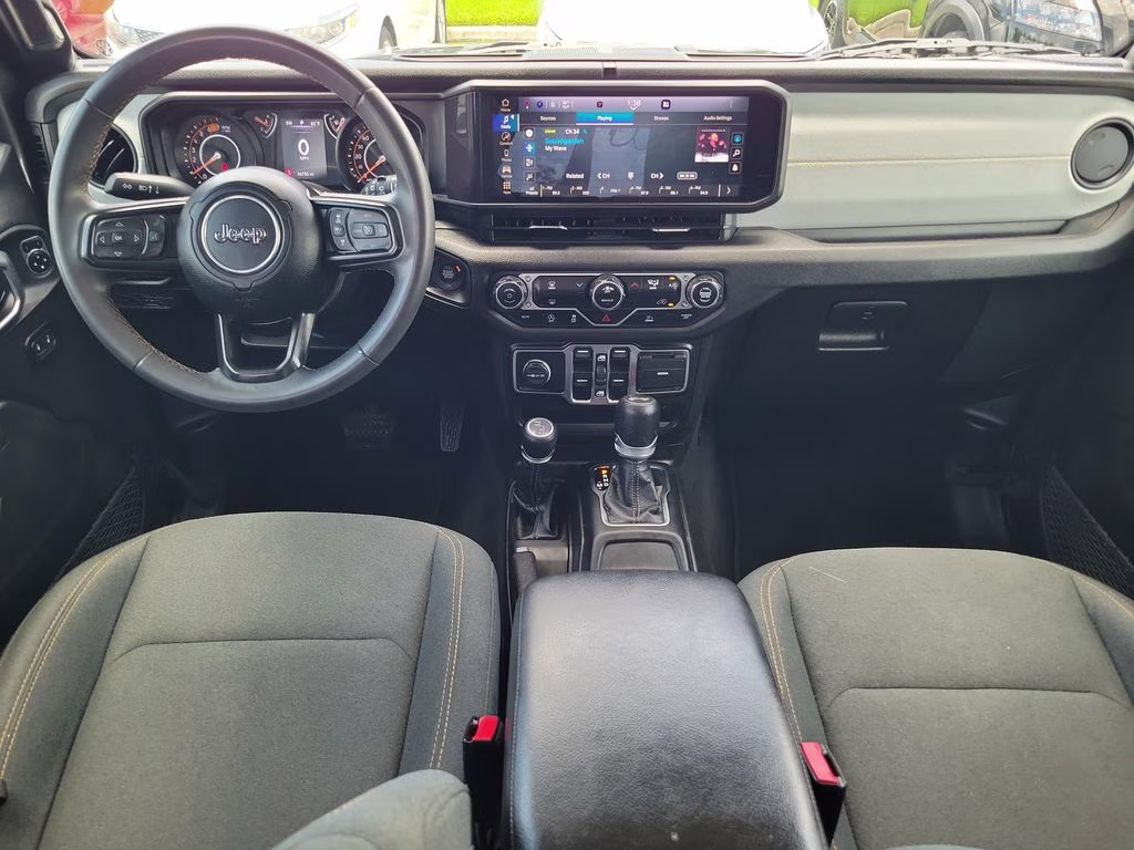 2024 Granite Crystal Metallic Clearcoat Jeep Wrangler Sport S 4X4 SUV