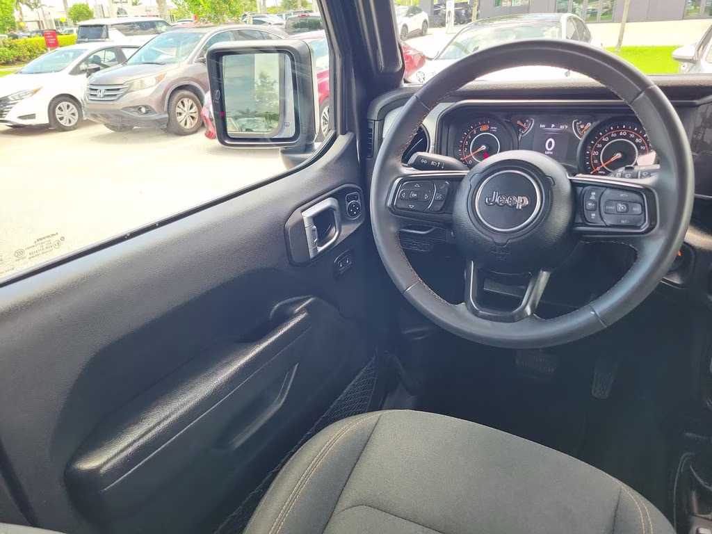 2024 Granite Crystal Metallic Clearcoat Jeep Wrangler Sport S 4X4 SUV