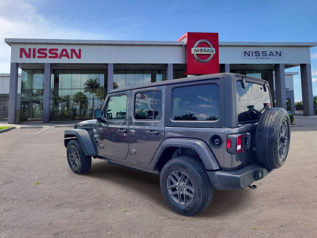 2024 Granite Crystal Metallic Clearcoat Jeep Wrangler Sport S 4X4 SUV