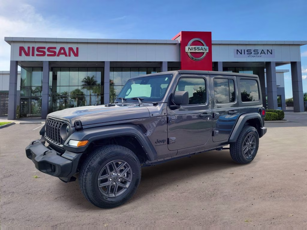 2024 Granite Crystal Metallic Clearcoat Jeep Wrangler Sport S 4X4 SUV