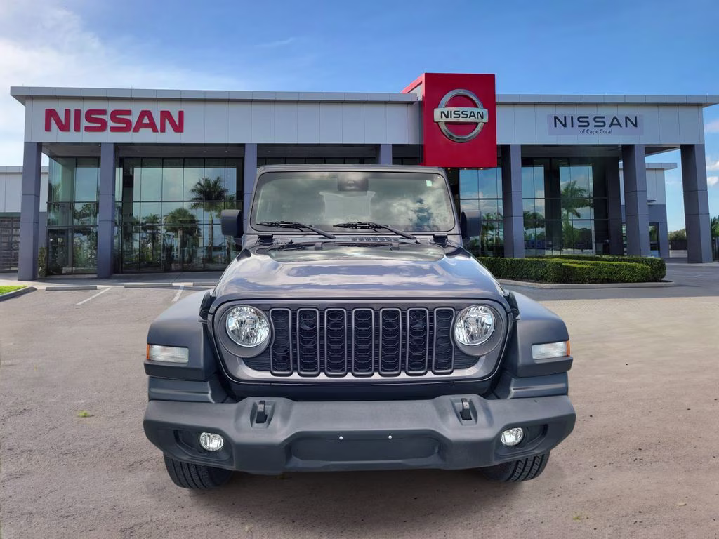 2024 Granite Crystal Metallic Clearcoat Jeep Wrangler Sport S 4X4 SUV