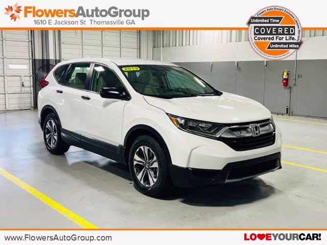 2019 Platinum White Pearl Honda CR-V LX SUV