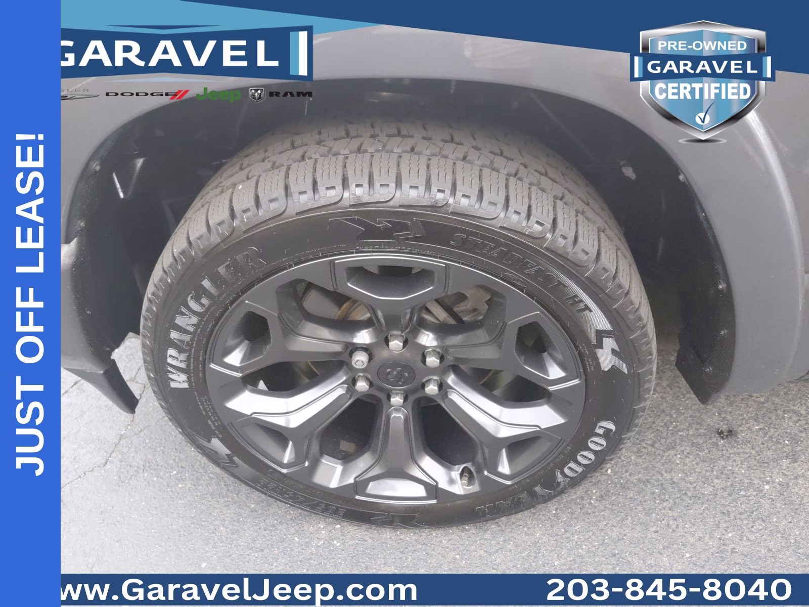 2023 Granite Crystal Metallic Clearcoat Ram 1500 Limited 4X4 Truck