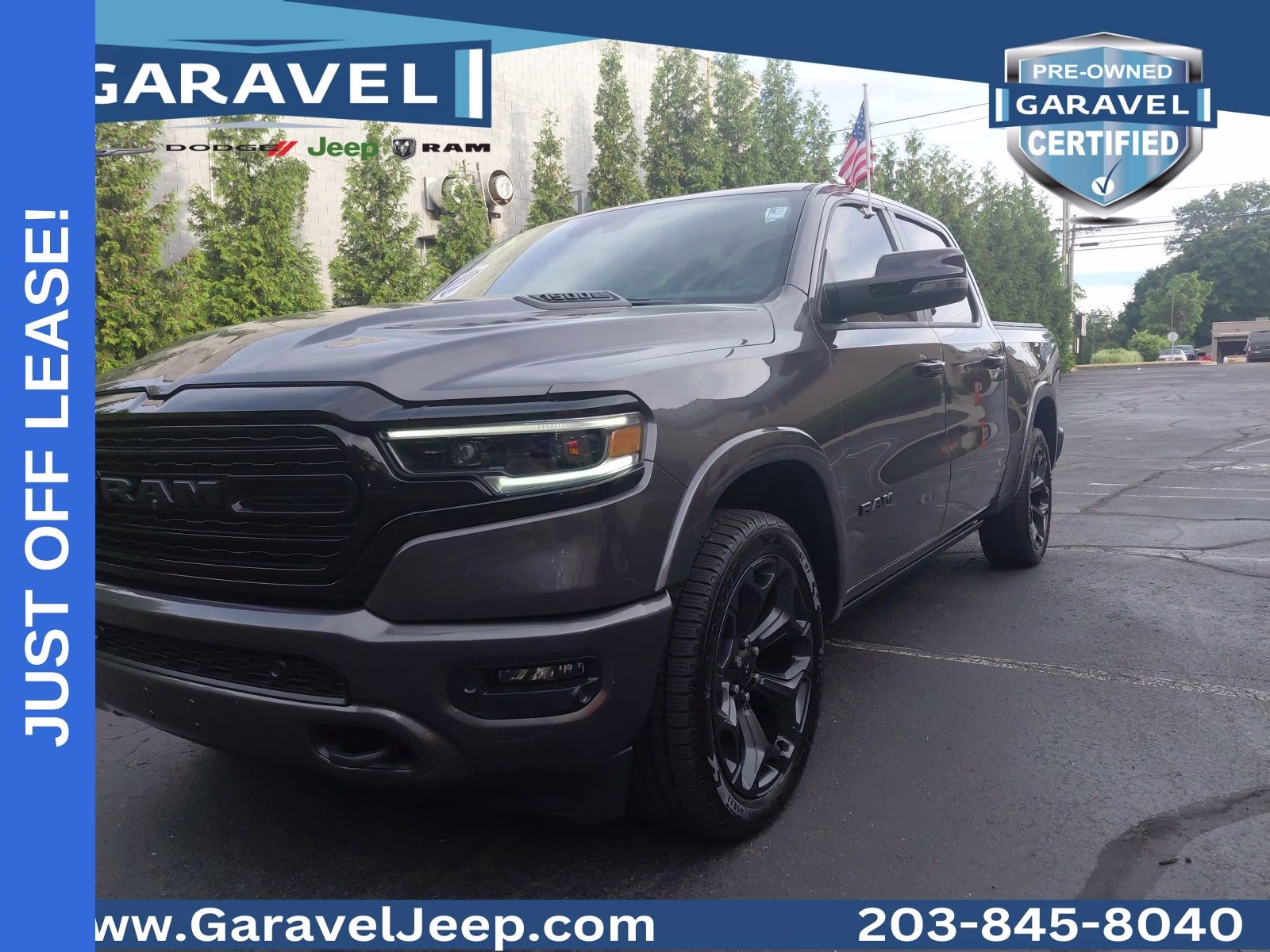 2023 Granite Crystal Metallic Clearcoat Ram 1500 Limited 4X4 Truck