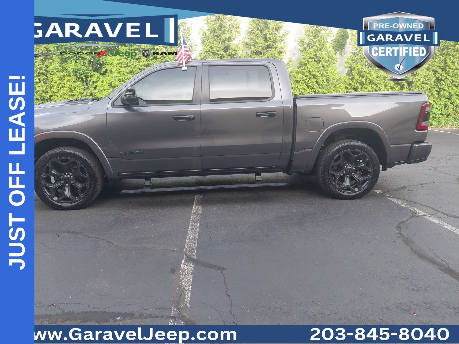 2023 Granite Crystal Metallic Clearcoat Ram 1500 Limited 4X4 Truck