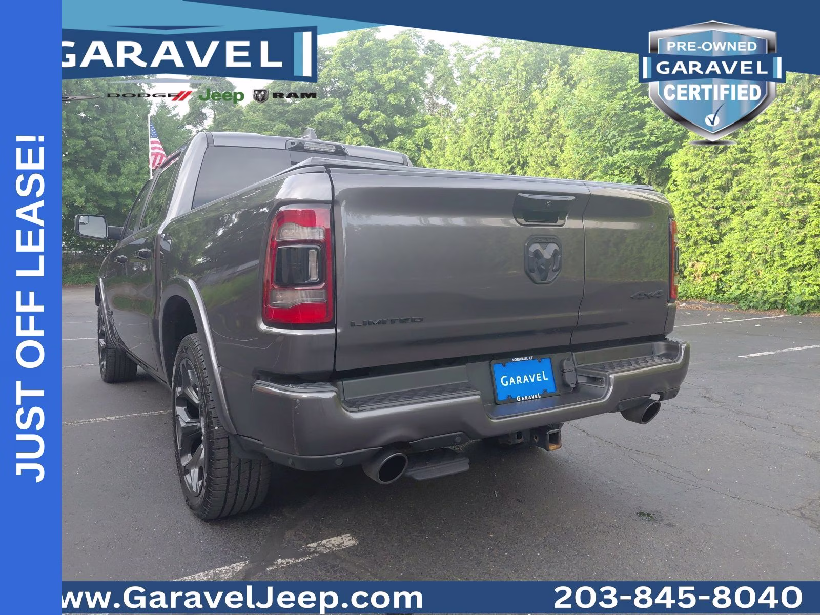 2023 Granite Crystal Metallic Clearcoat Ram 1500 Limited 4X4 Truck