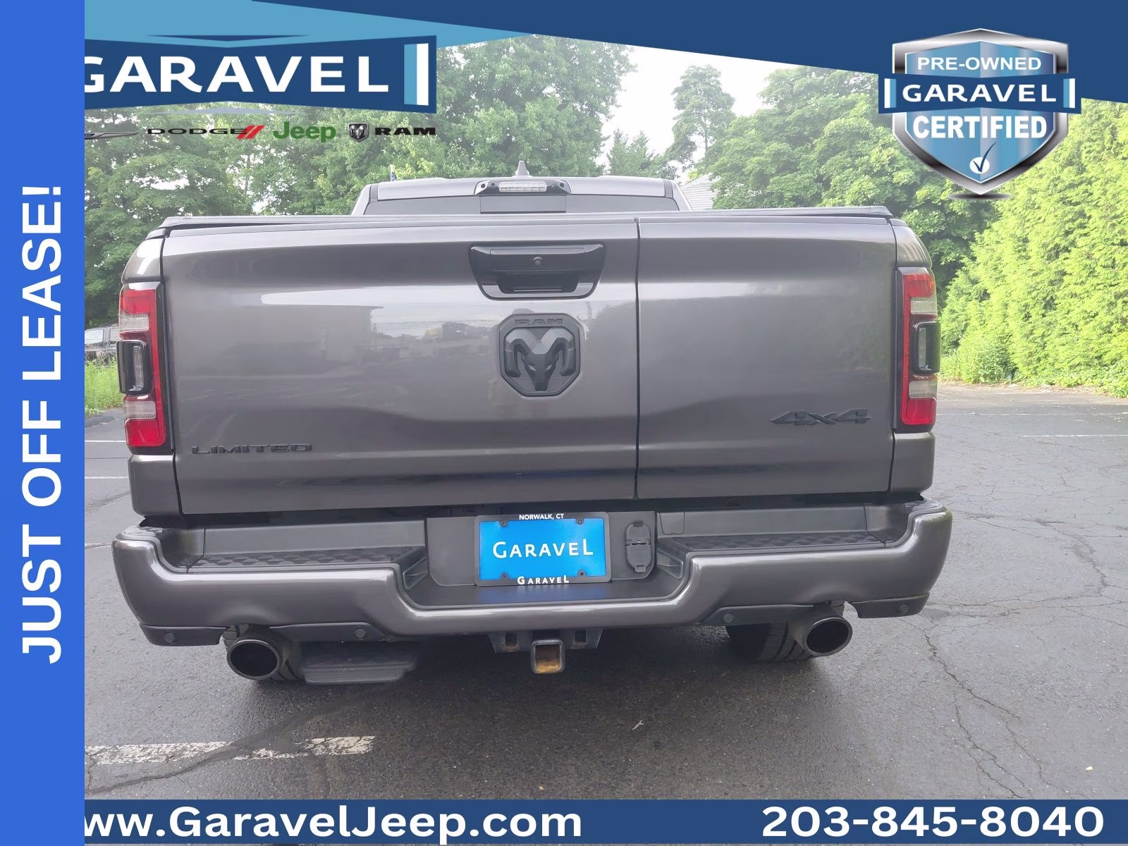 2023 Granite Crystal Metallic Clearcoat Ram 1500 Limited 4X4 Truck