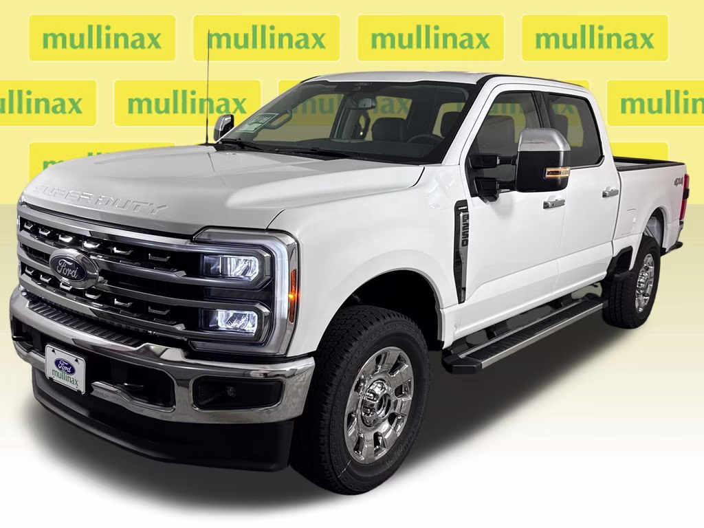 2026 Star White Metallic Tri-Coat Ford Super Duty F-250 SRW Lariat 4X4 Truck