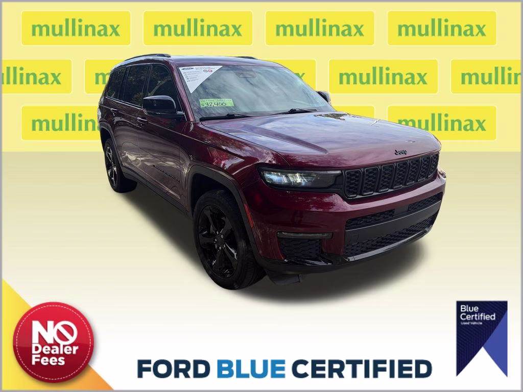 2024 Velvet Red Pearlcoat Jeep Grand Cherokee L Limited RWD SUV