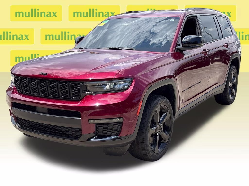 2024 Velvet Red Pearlcoat Jeep Grand Cherokee L Limited RWD SUV