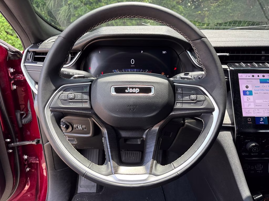2024 Velvet Red Pearlcoat Jeep Grand Cherokee L Limited RWD SUV