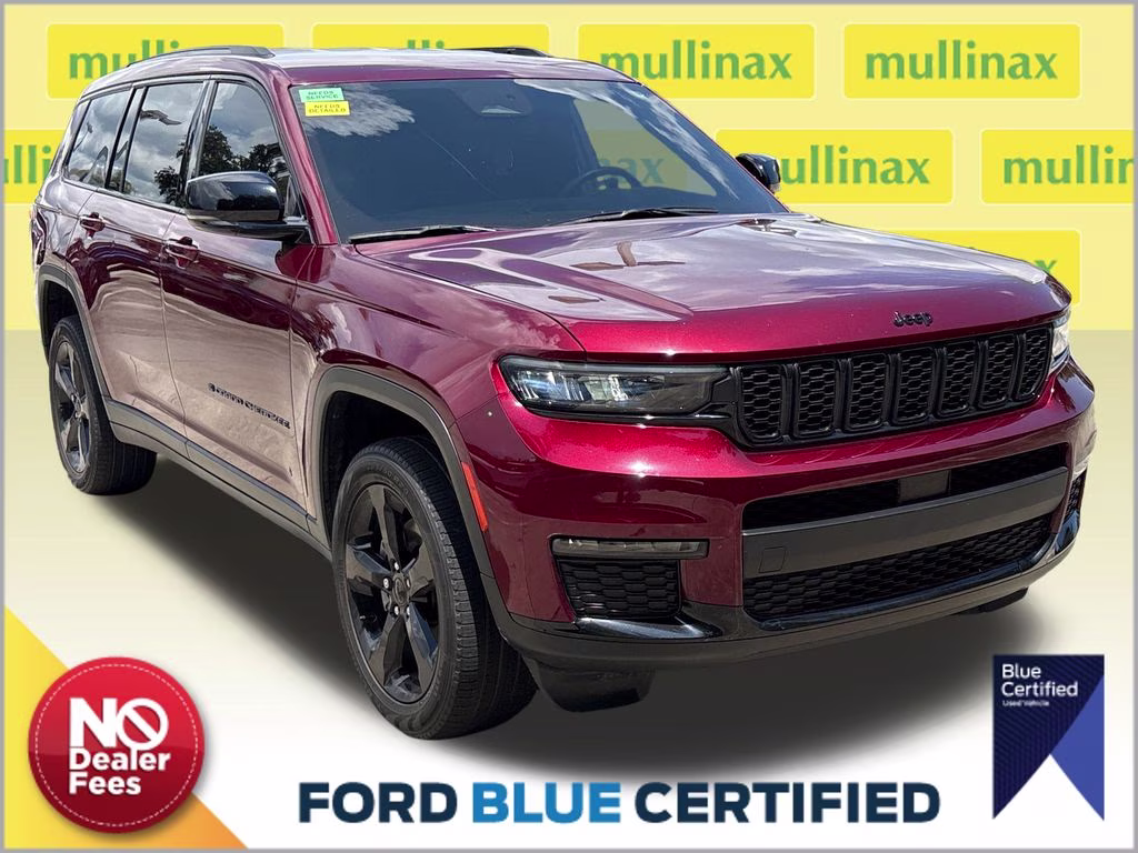 2024 Velvet Red Pearlcoat Jeep Grand Cherokee L Limited RWD SUV