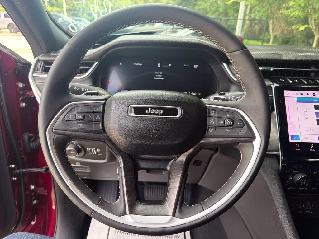 2024 Velvet Red Pearlcoat Jeep Grand Cherokee L Limited RWD SUV