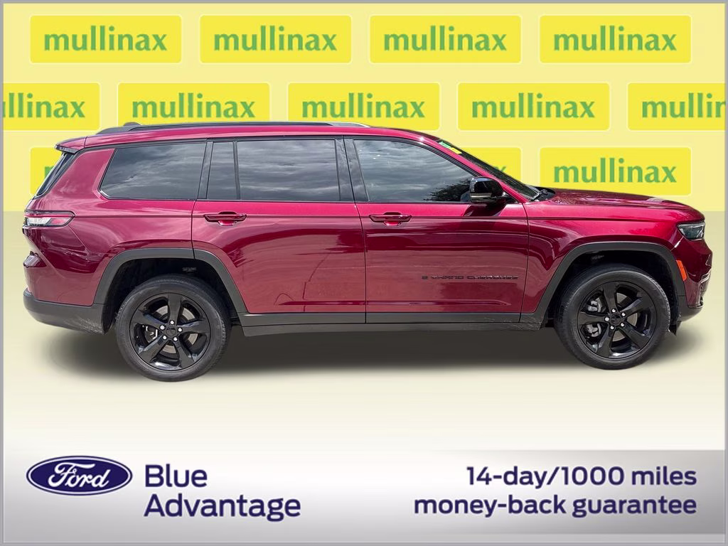 2024 Velvet Red Pearlcoat Jeep Grand Cherokee L Limited RWD SUV