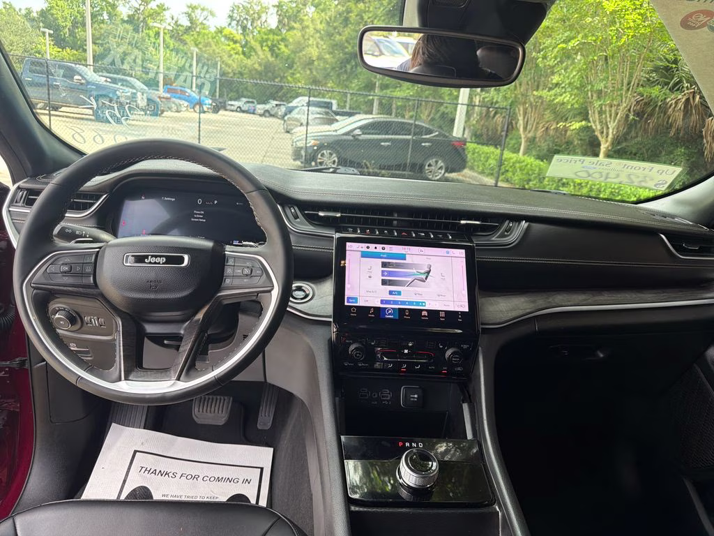 2024 Velvet Red Pearlcoat Jeep Grand Cherokee L Limited RWD SUV