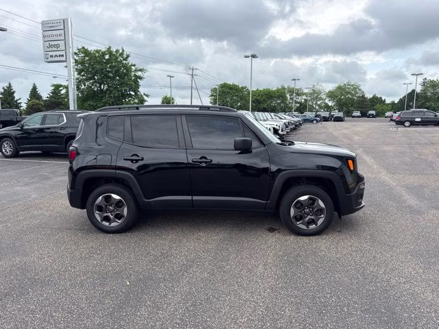 2017 Black Jeep Renegade Sport 4X4 SUV