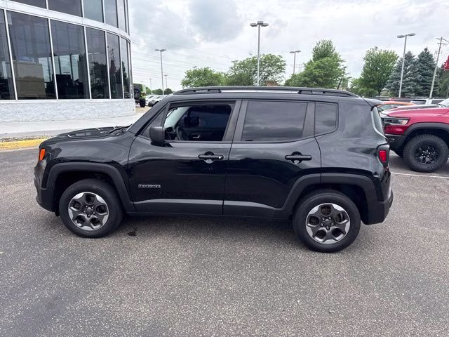 2017 Black Jeep Renegade Sport 4X4 SUV