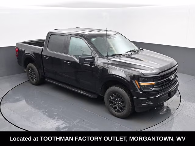 2024 Black Ford F-150 XLT 4X4 Truck