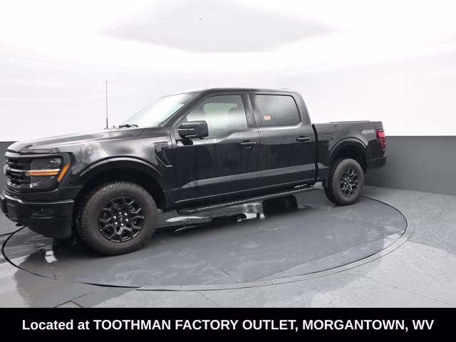 2024 Black Ford F-150 XLT 4X4 Truck