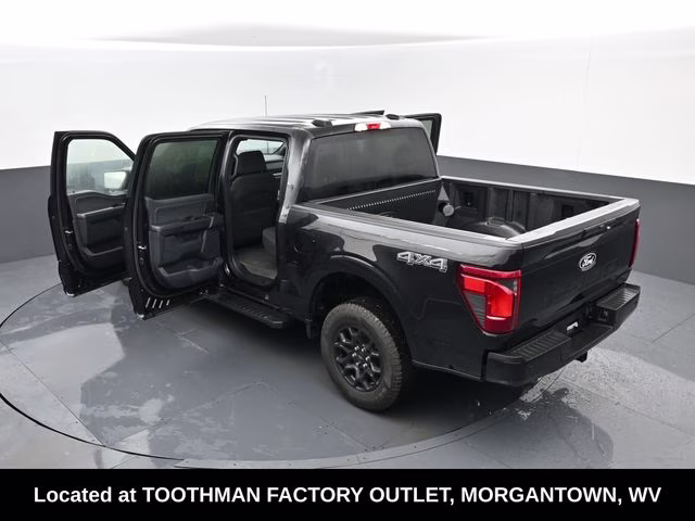 2024 Black Ford F-150 XLT 4X4 Truck