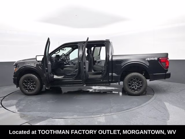 2024 Black Ford F-150 XLT 4X4 Truck