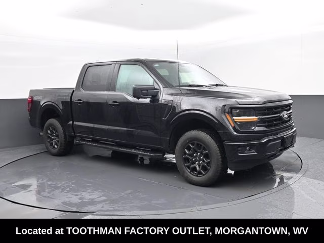 2024 Black Ford F-150 XLT 4X4 Truck