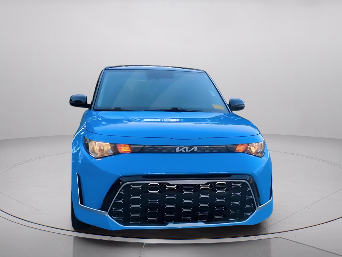 2024 Surf Blue W/Black Roof Kia Soul GT-Line FWD Hatchback