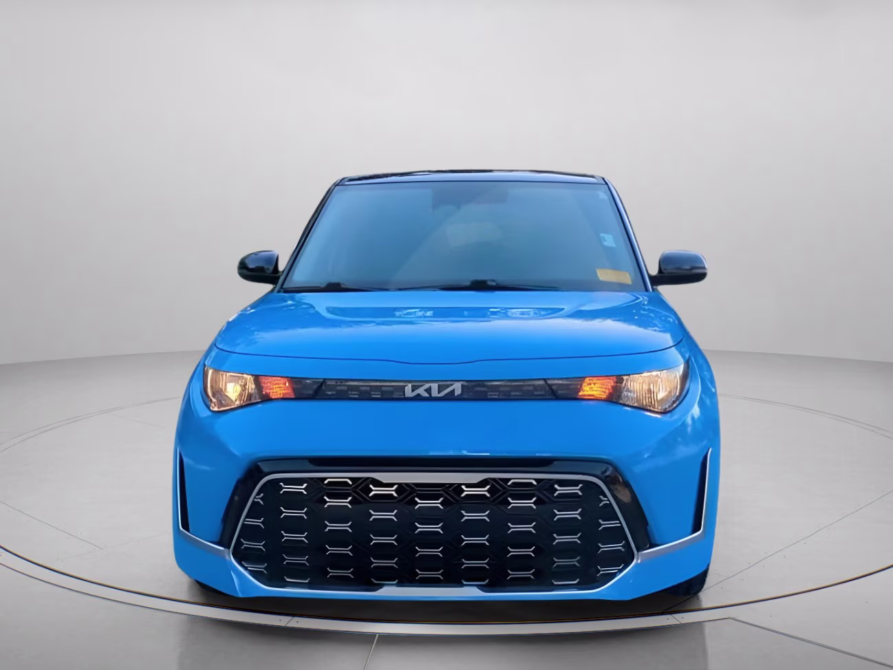 2024 Surf Blue W/Black Roof Kia Soul GT-Line FWD Hatchback