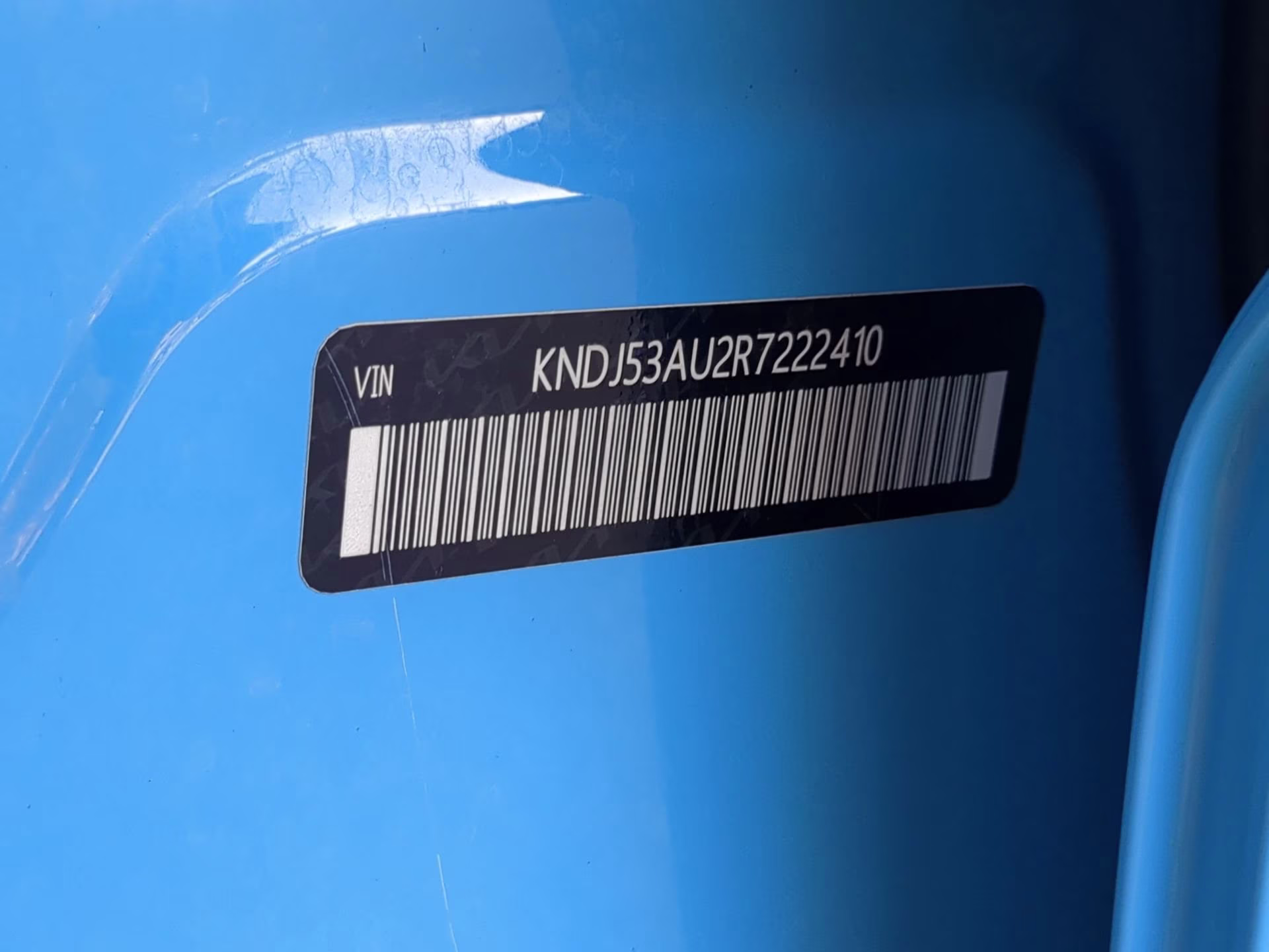 2024 Surf Blue W/Black Roof Kia Soul GT-Line FWD Hatchback