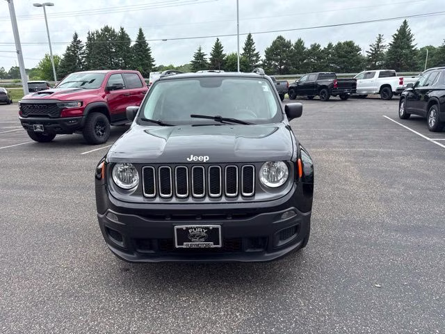 2017 Black Jeep Renegade Sport 4X4 SUV