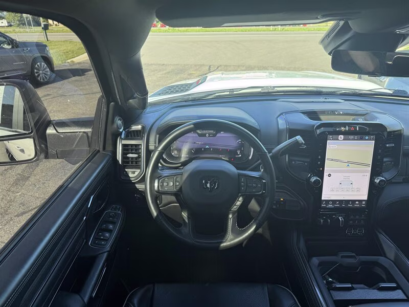 2023 Pearl White Ram 2500 Limited LIFTED BDS LIFT 4X4 Truck