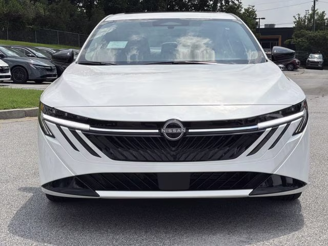 2026 Aspen White Tricoat Nissan Sentra SL FWD Sedan