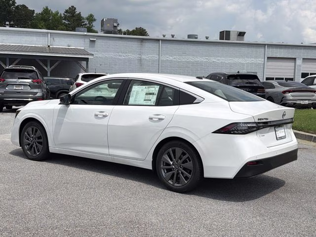 2026 Aspen White Tricoat Nissan Sentra SL FWD Sedan