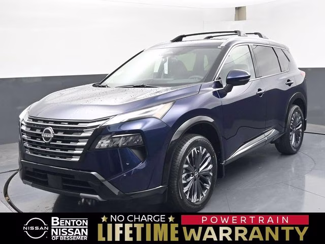 2026 Deep Ocean Blue Pearl Nissan Rogue Platinum AWD SUV