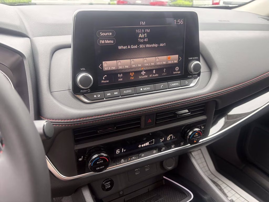 2026 Everest White Pearl Tricoat Nissan Rogue Rock Creek AWD SUV