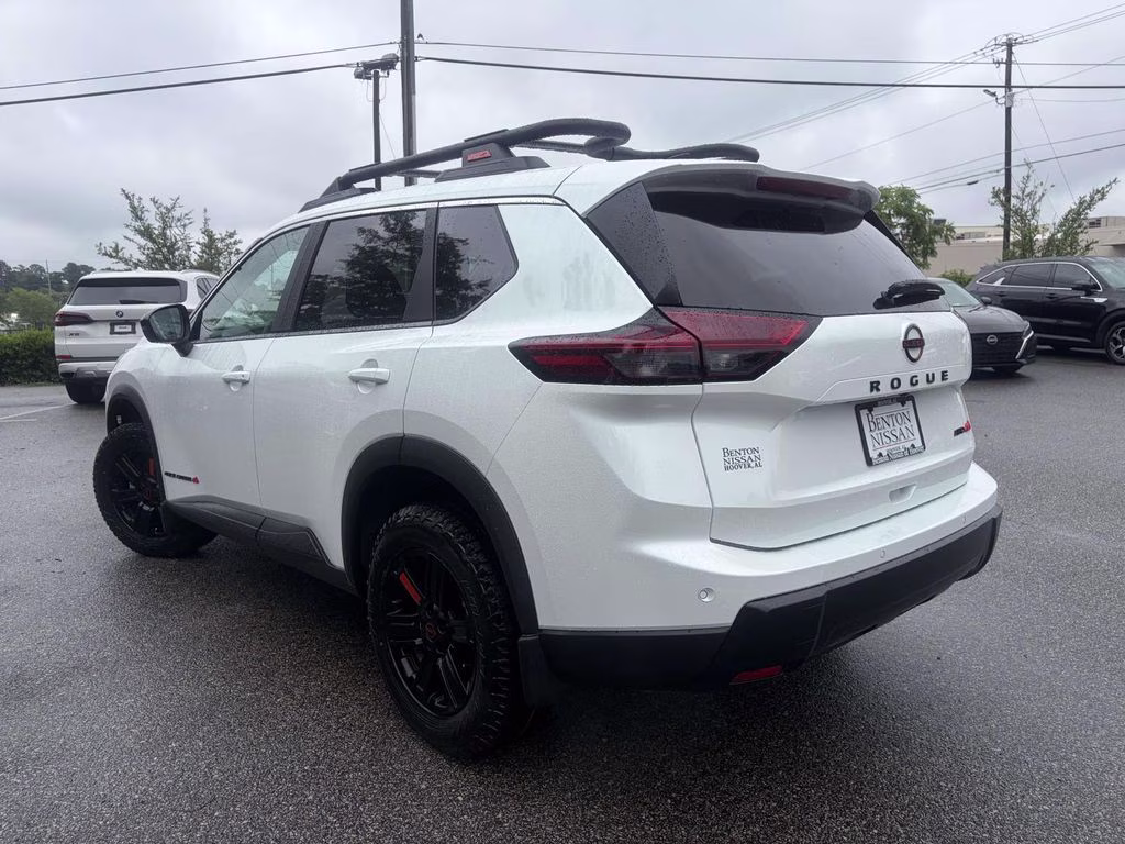 2026 Everest White Pearl Tricoat Nissan Rogue Rock Creek AWD SUV
