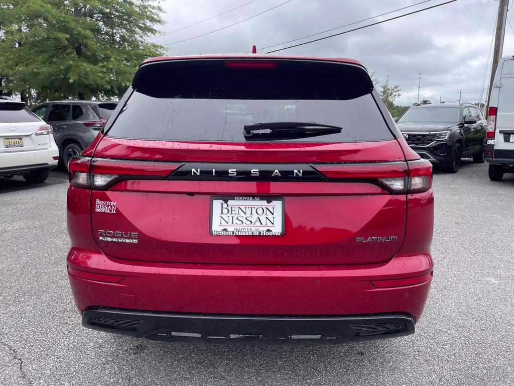 2026 Royal Red Nissan Rogue Plug-In Hybrid Platinum AWD SUV