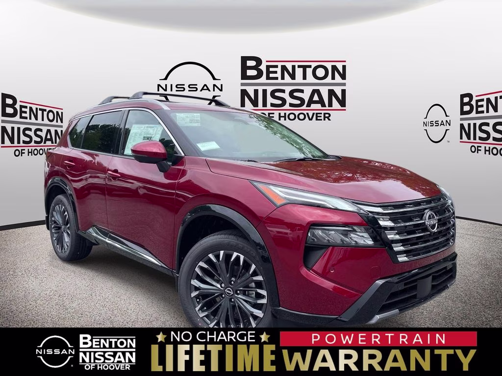2026 Scarlet Ember Tintcoat Nissan Rogue Platinum AWD SUV