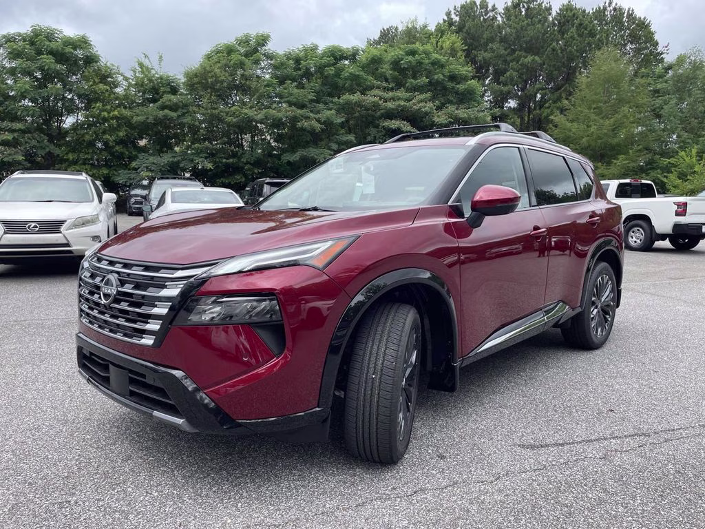 2026 Scarlet Ember Tintcoat Nissan Rogue Platinum AWD SUV