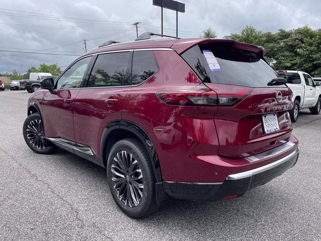 2026 Scarlet Ember Tintcoat Nissan Rogue Platinum AWD SUV